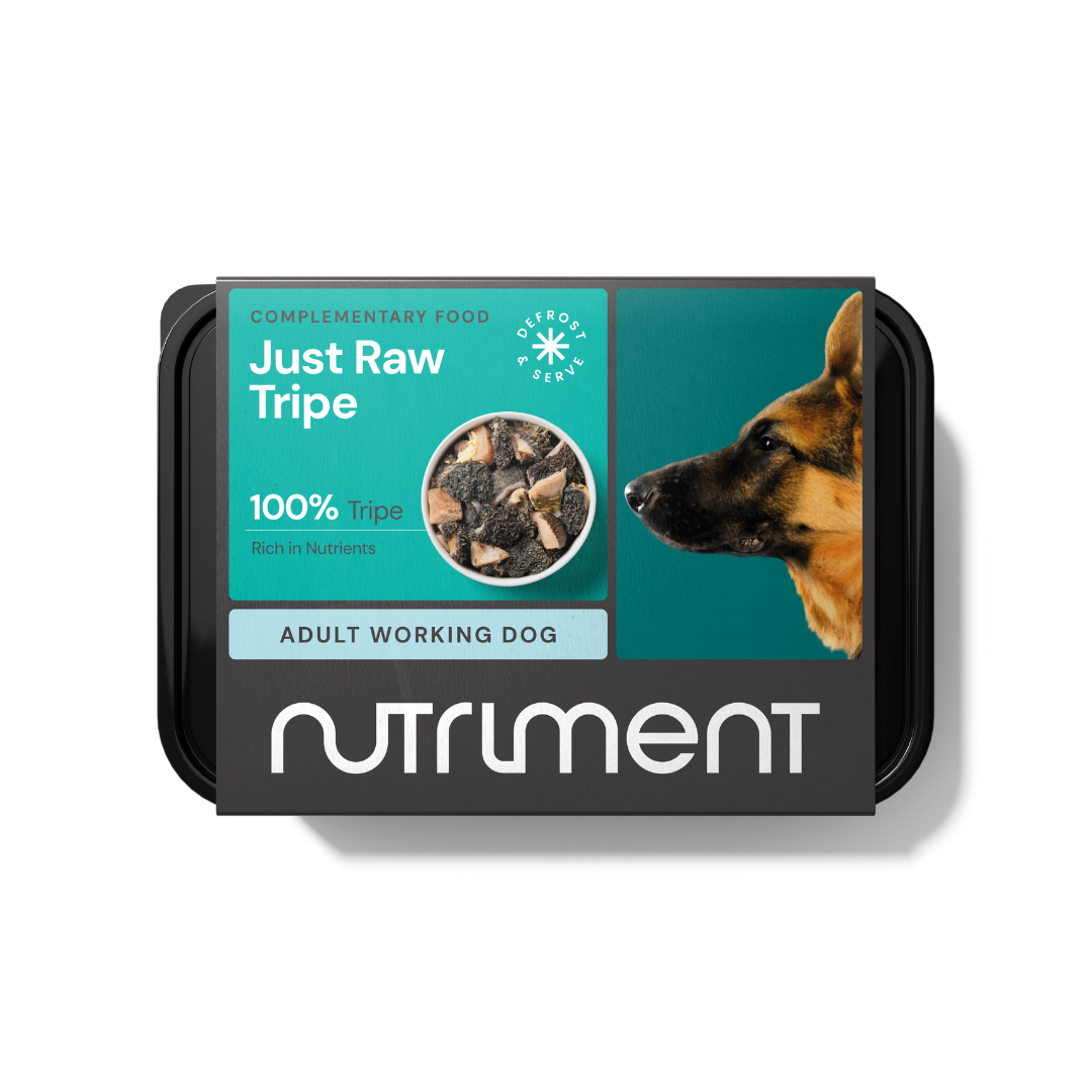 Just Tripe 500g Tray Raw Dog Food Nutriment Raw