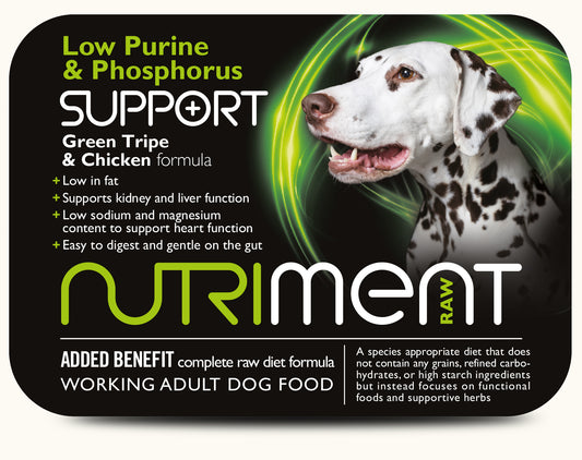 nutriment low purine and phosphorus support dog food