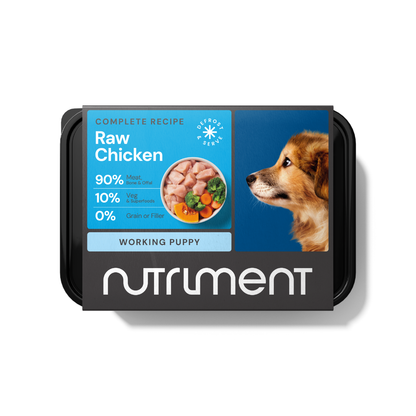 Puppy formula 500g Tray Raw Puppy Food Nutriment Raw