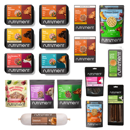 Dog Dad's Discovery Box: natural dog food, freeze-dried treats & supplements for dogs and cats.