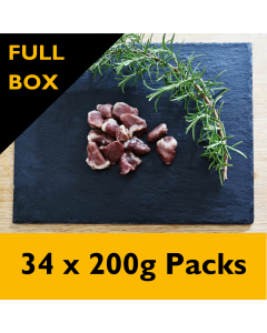 Nutriment Chicken Hearts, 34 x 200g Pack - FULL BOX