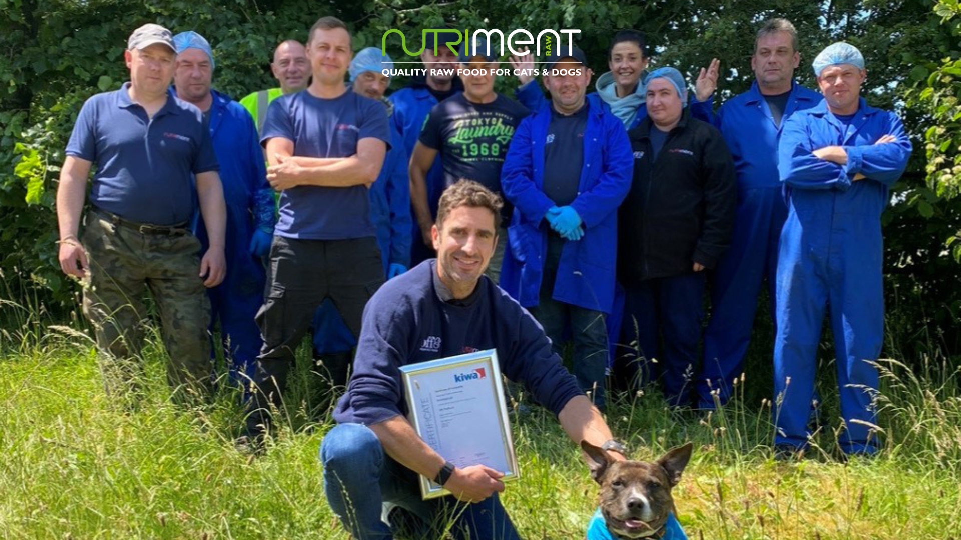 Nutriment Raw achieves official certification under the Raw Pet Food Certification Scheme